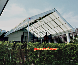 หลังคาไฟเบอร์โปร่งแสง